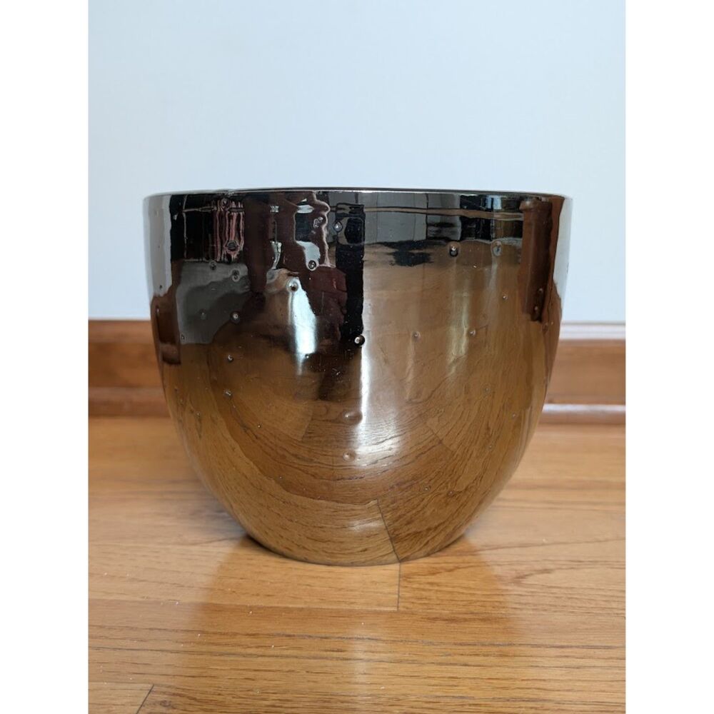 Bitossi Ceramiche Chrome Vase Pottery Midcentury Modern